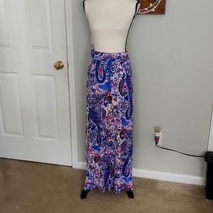 Tommy Bahama floral maxi skirt